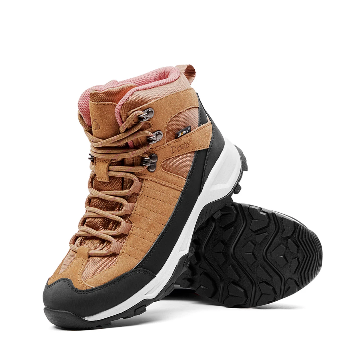 ZAPATILLAS MUJER DOITE OUTDOOR TAUPE GRANT CUERO - 4