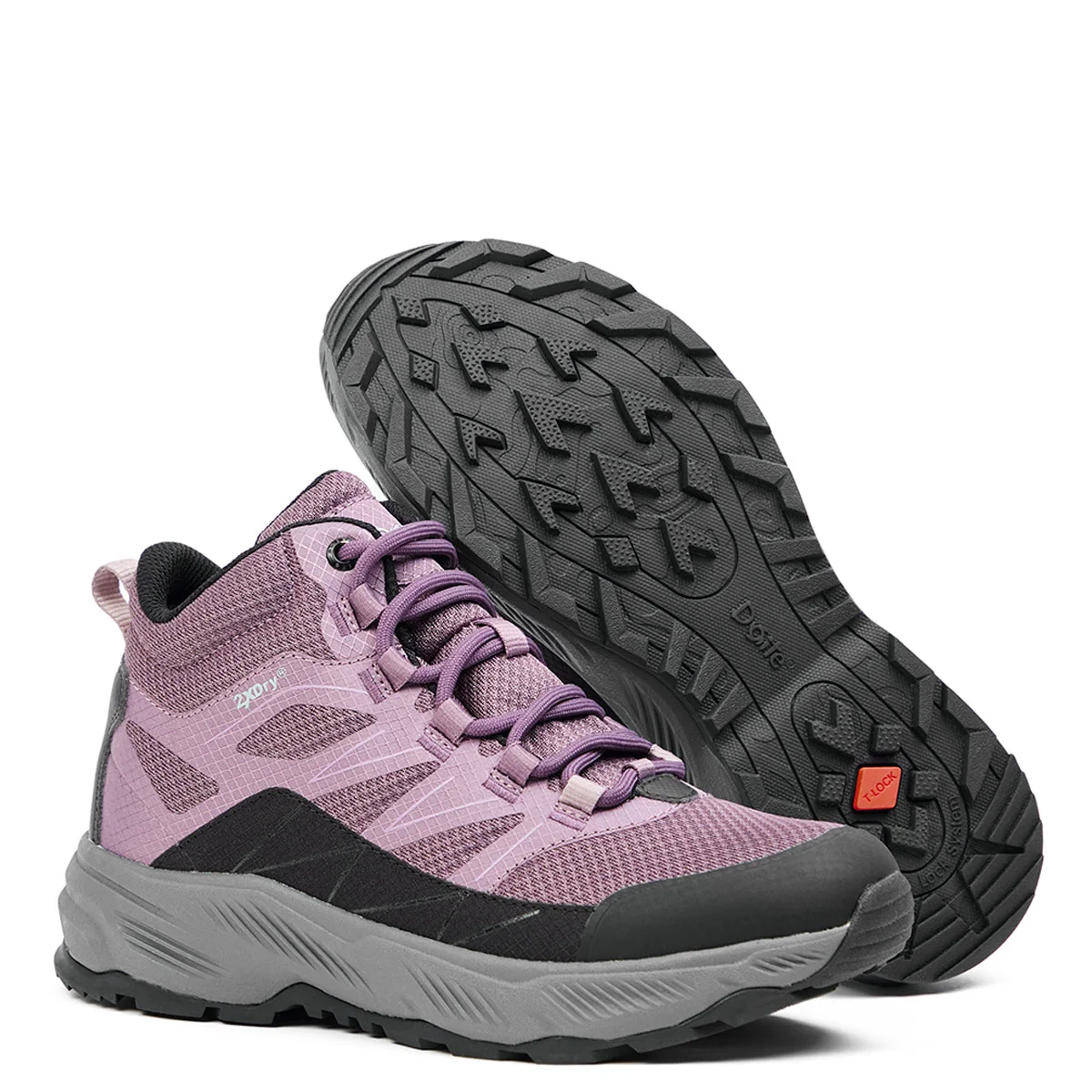ZAPATILLAS MUJER DOITE OUTDOOR MORADO STOKE - 4