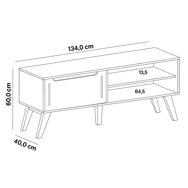 RACK TV EXIT LOTUS 55" NEGRO - 11
