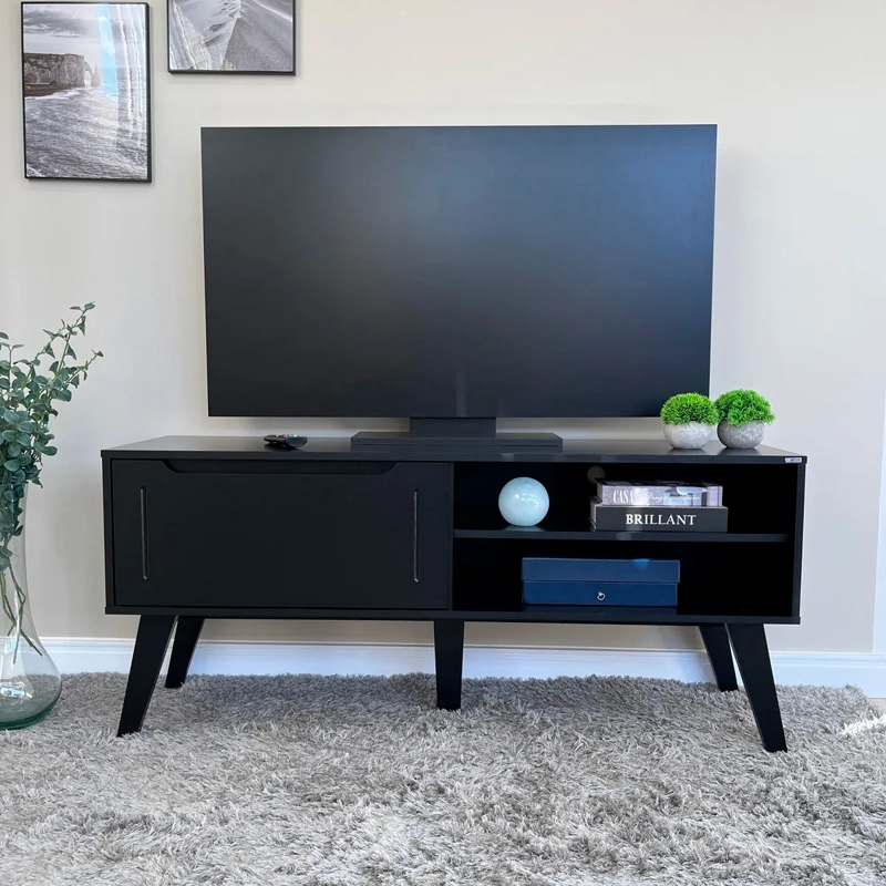 RACK TV EXIT LOTUS 55" NEGRO - 8