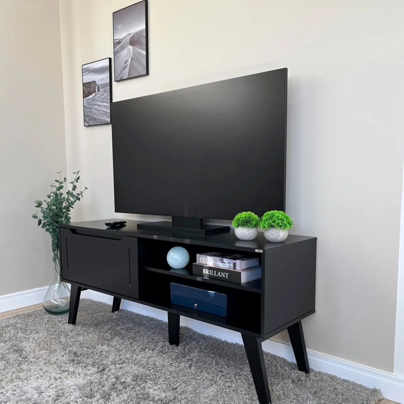RACK TV EXIT LOTUS 55" NEGRO - 9