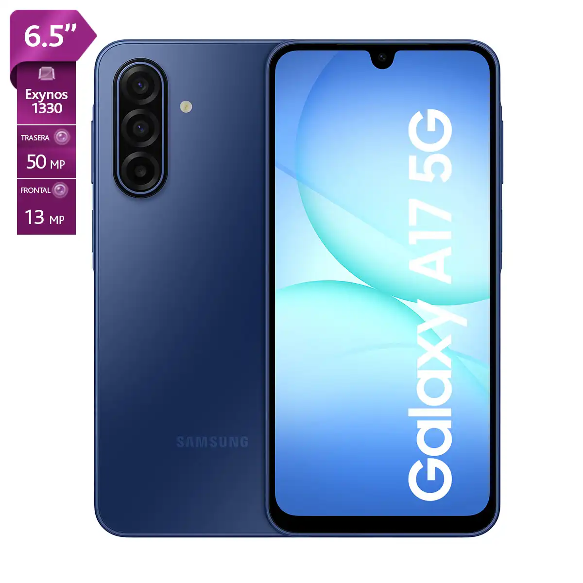 SMARTPHONE SAMSUNG GALAXY A17 5G 128GB 4GB RAM 50MP 6.7” - 1