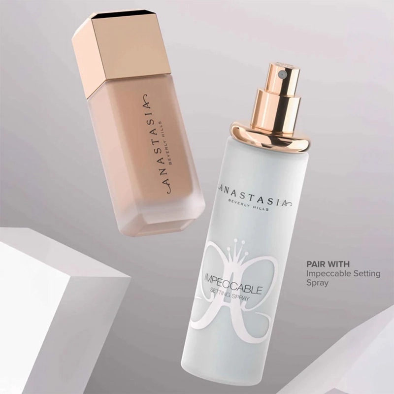 BASE LÍQUIDA ANASTASIA BEVERLY HILLS IMPECCABLE BLURRING SECOND-SKIN MATTE FOUNDATION 35 ML - 8