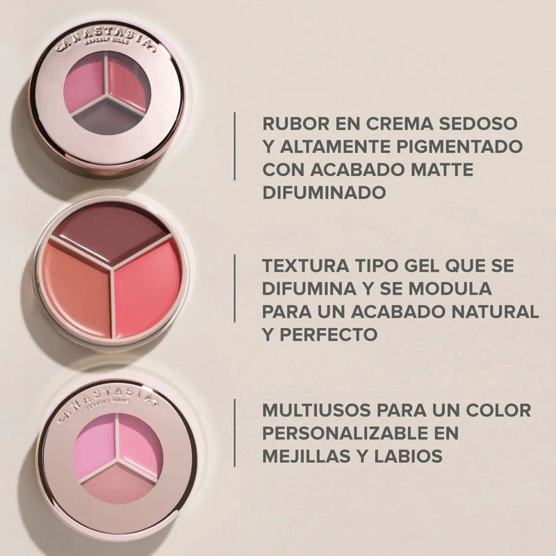 RUBOR EN CREMA ANASTASIA BEVERLY HILLS MAGIC TOUCH BLUSH TRIO - 6