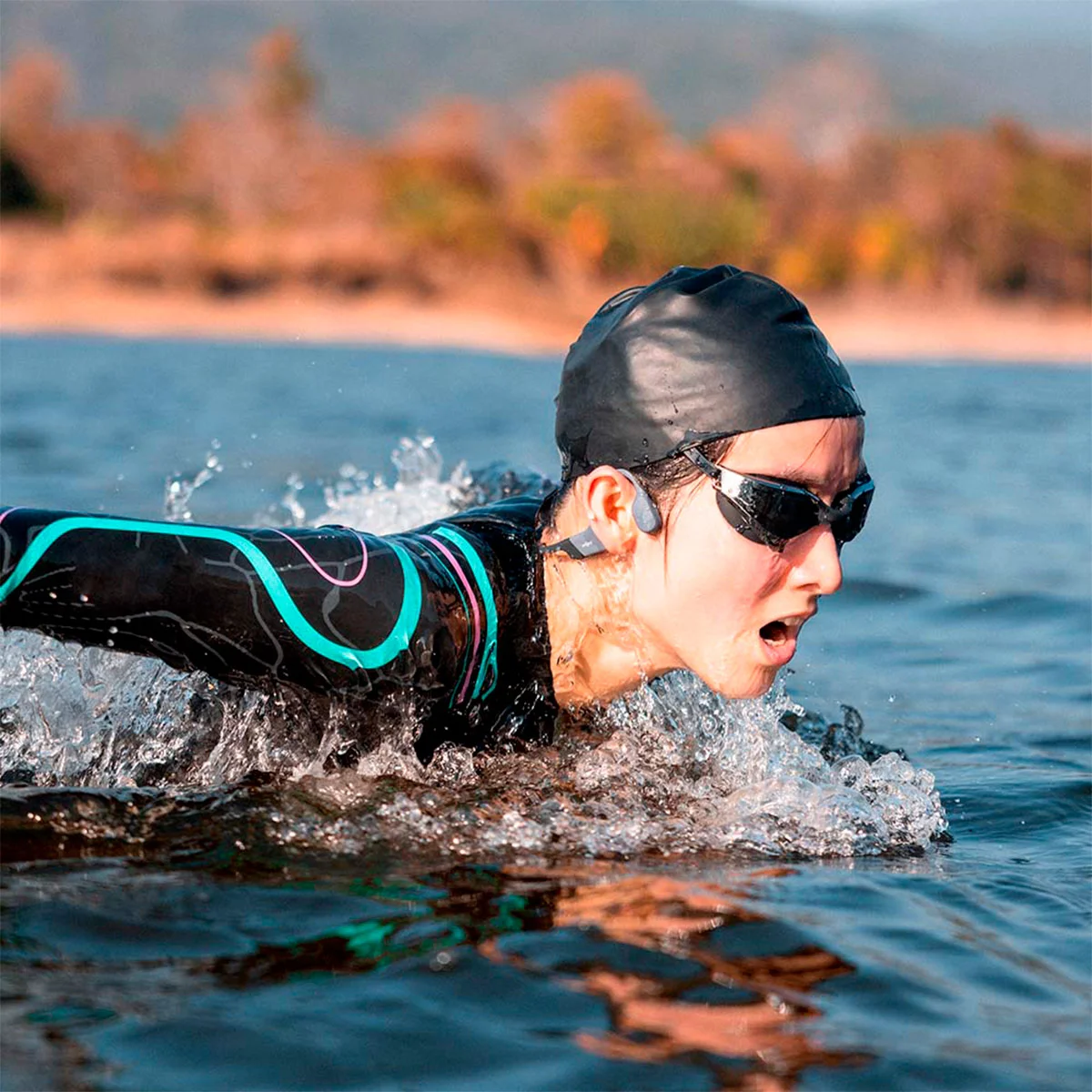 AUDÍFONOS SHOKZ DEPORTIVO OPENSWIM PRO S710-ST-GY BLUETOOTH - 6