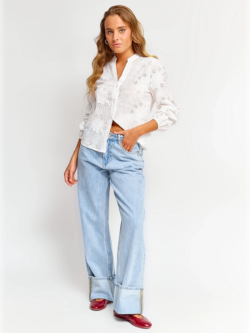 BLUSA MUJER ONLY ALGODÓN  - 4