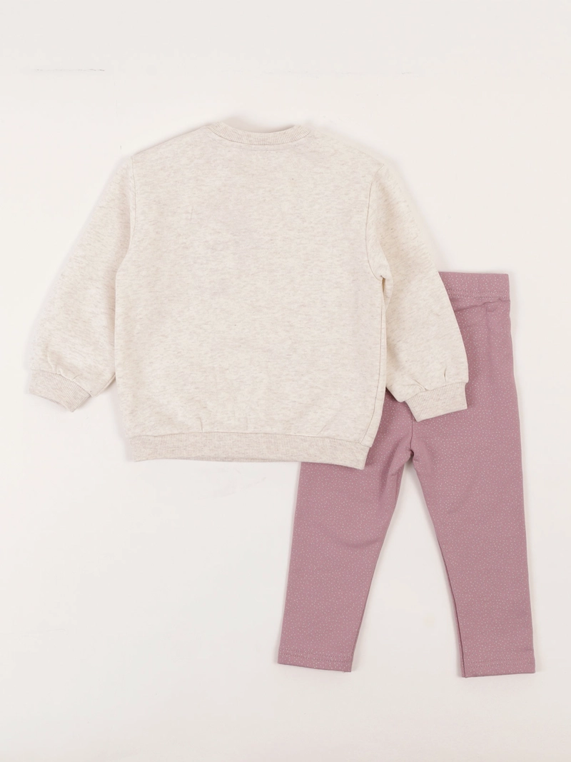 CONJUNTO NIÑA BABY HARVEST POLERÓN Y CALZA - 2