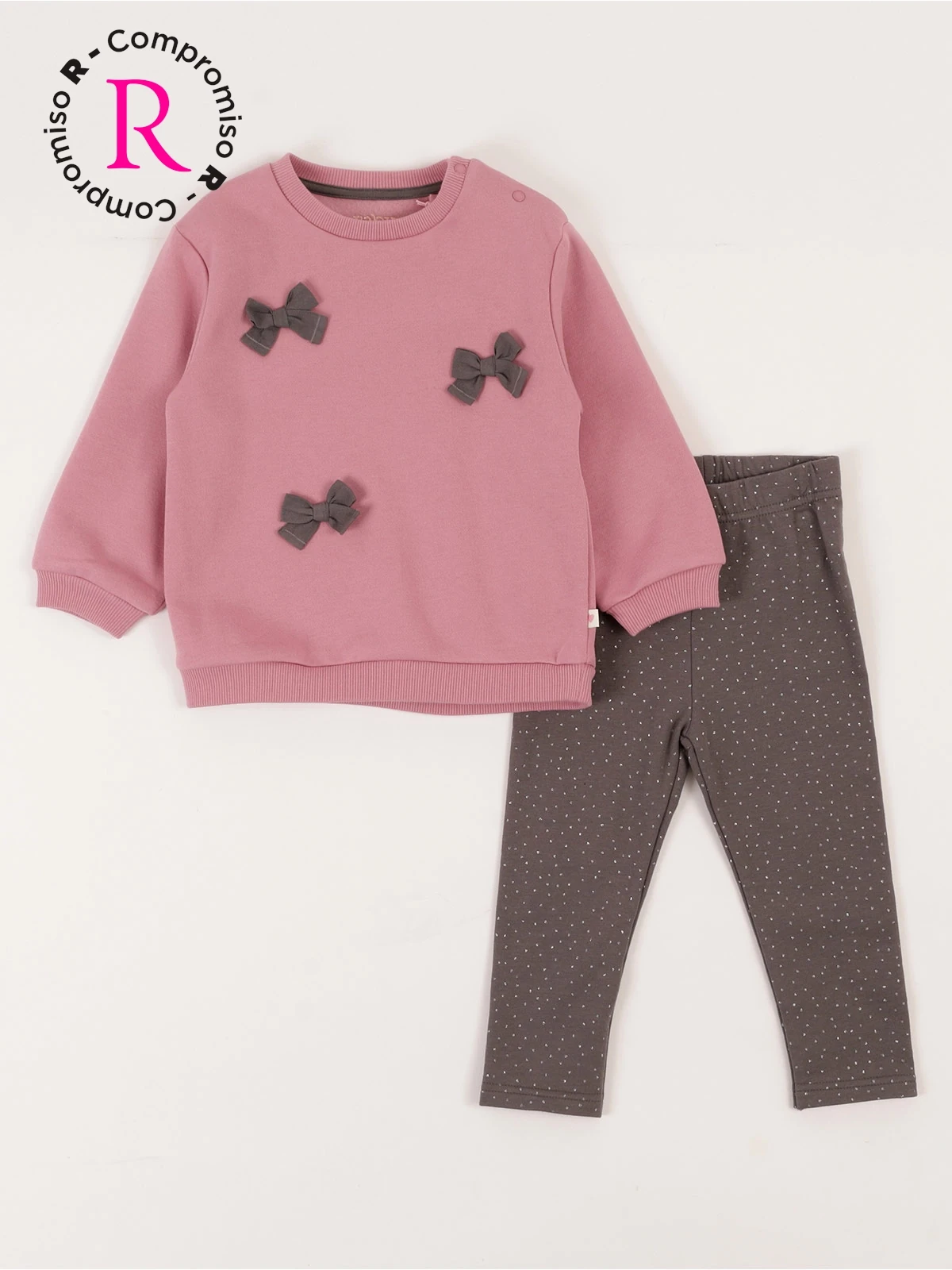 CONJUNTO NIÑA BABY HARVEST POLERÓN Y CALZA - 1