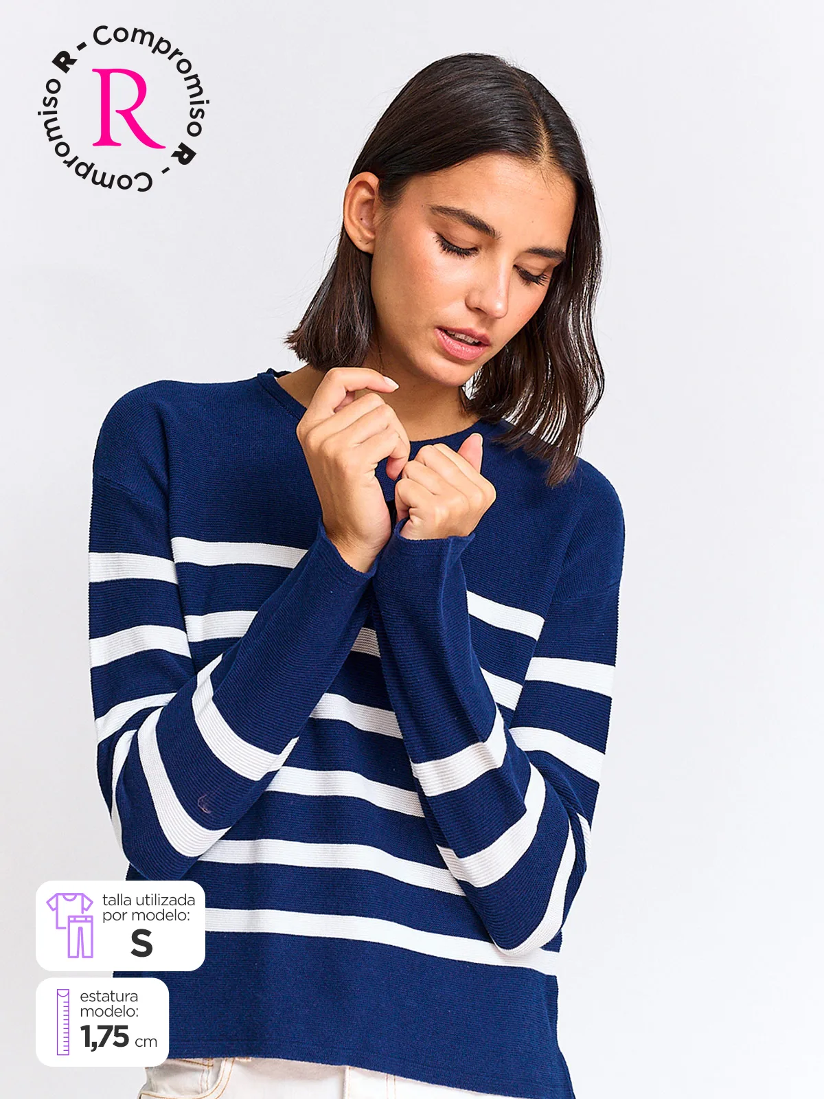 SWEATER MUJER REGATTA ALGODÓN MANGA LARGA - 1