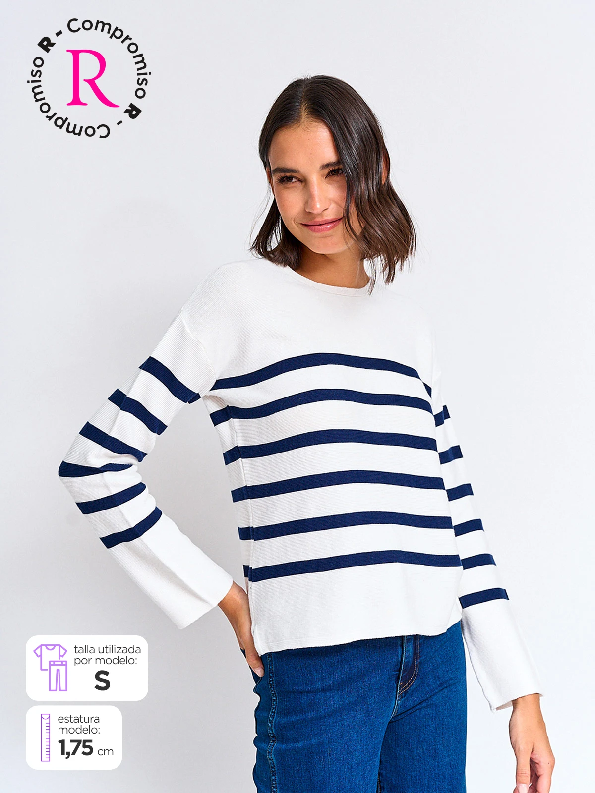 SWEATER MUJER REGATTA ALGODÓN MANGA LARGA - 1