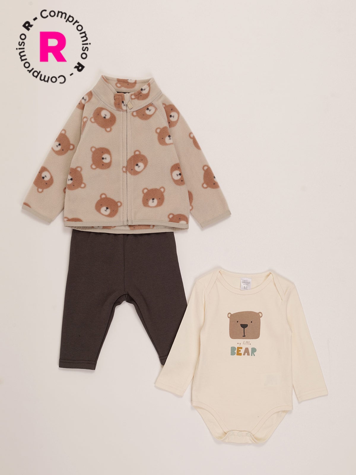 CONJUNTO NIÑO  BABY HARVEST BODY Y BUZO - 1