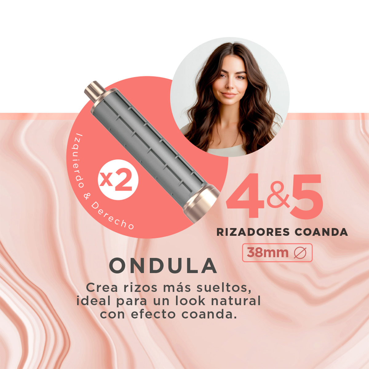 SECADOR DE PELO GAMA MULTISTYLER ENCHANT UNIQ 7 EN 1 1300W - 5