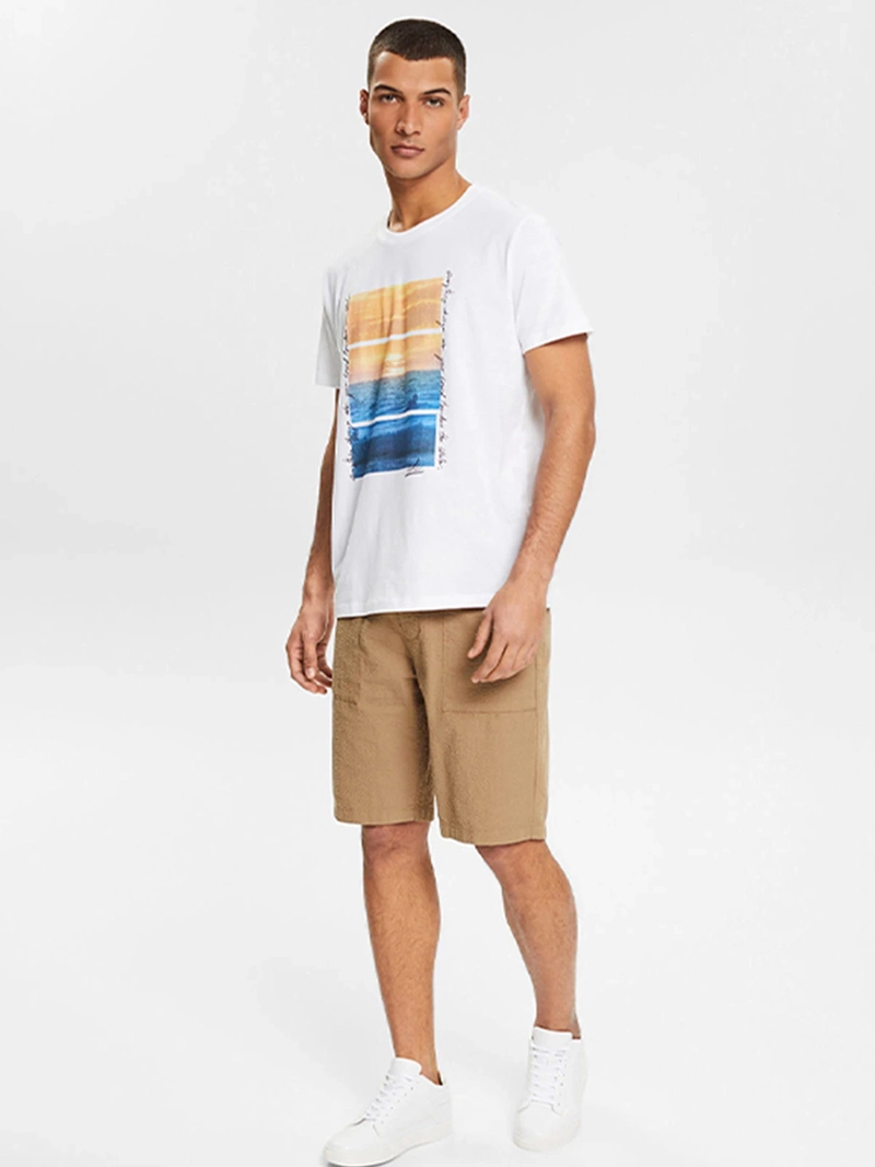 POLERA HOMBRE ESPRIT ALGODÓN MANGA CORTA - 3