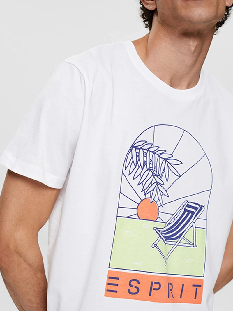 POLERA HOMBRE ESPRIT ALGODÓN MANGA CORTA - 3