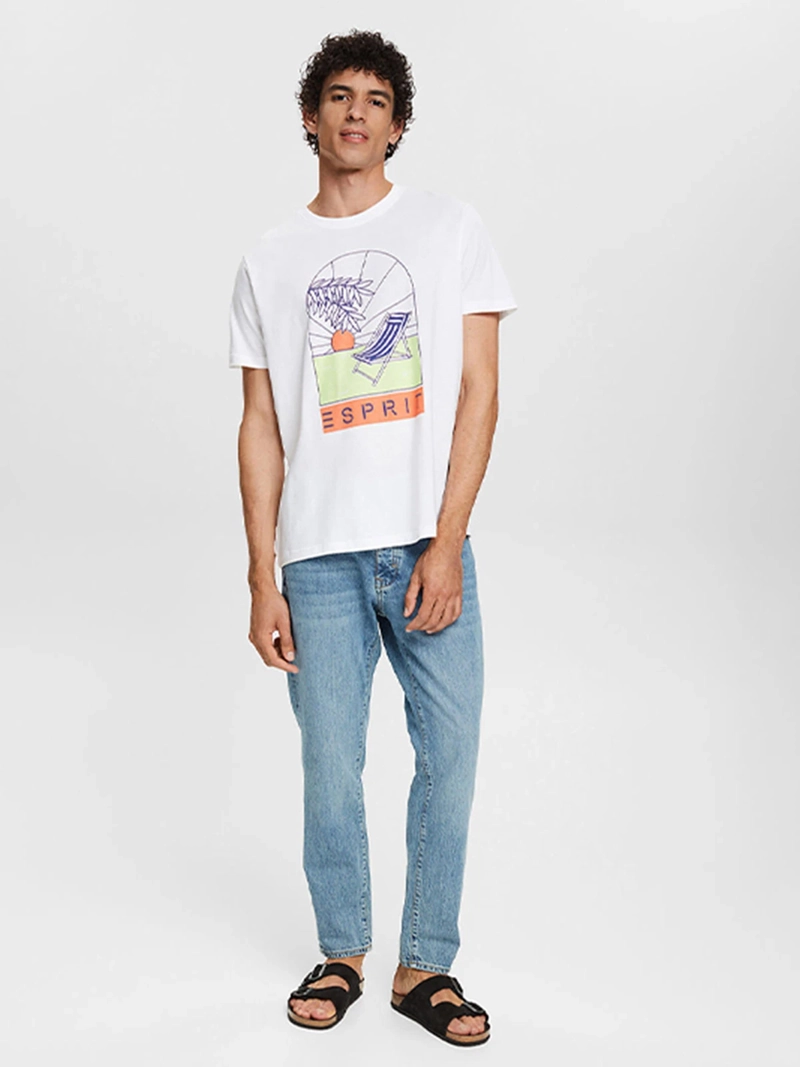 ESPRIT POLERA HOMBRE ESPRIT ALGODÓN MANGA CORTA