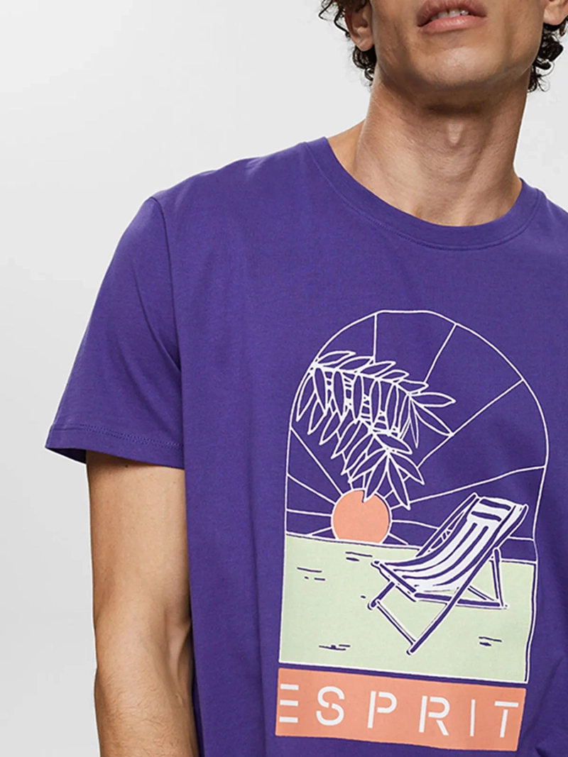 POLERA HOMBRE ESPRIT ALGODÓN MANGA CORTA - 3