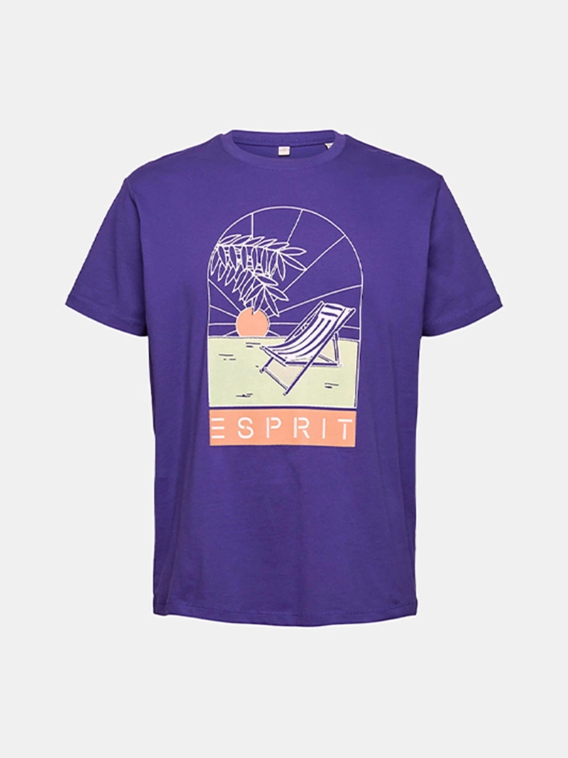 POLERA HOMBRE ESPRIT ALGODÓN MANGA CORTA - 4