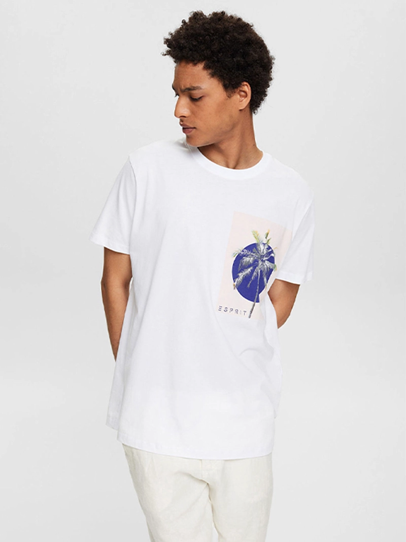 POLERA HOMBRE ESPRIT ALGODÓN MANGA CORTA - 1