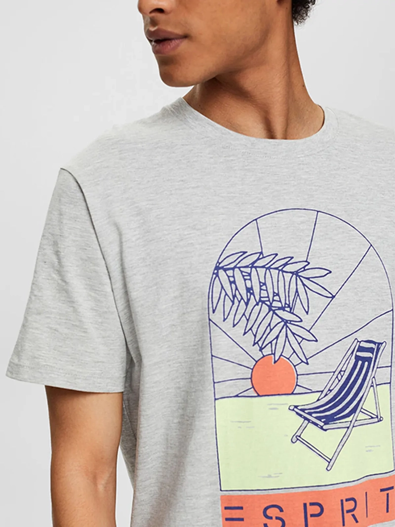 POLERA HOMBRE ESPRIT ALGODÓN MANGA CORTA - 3