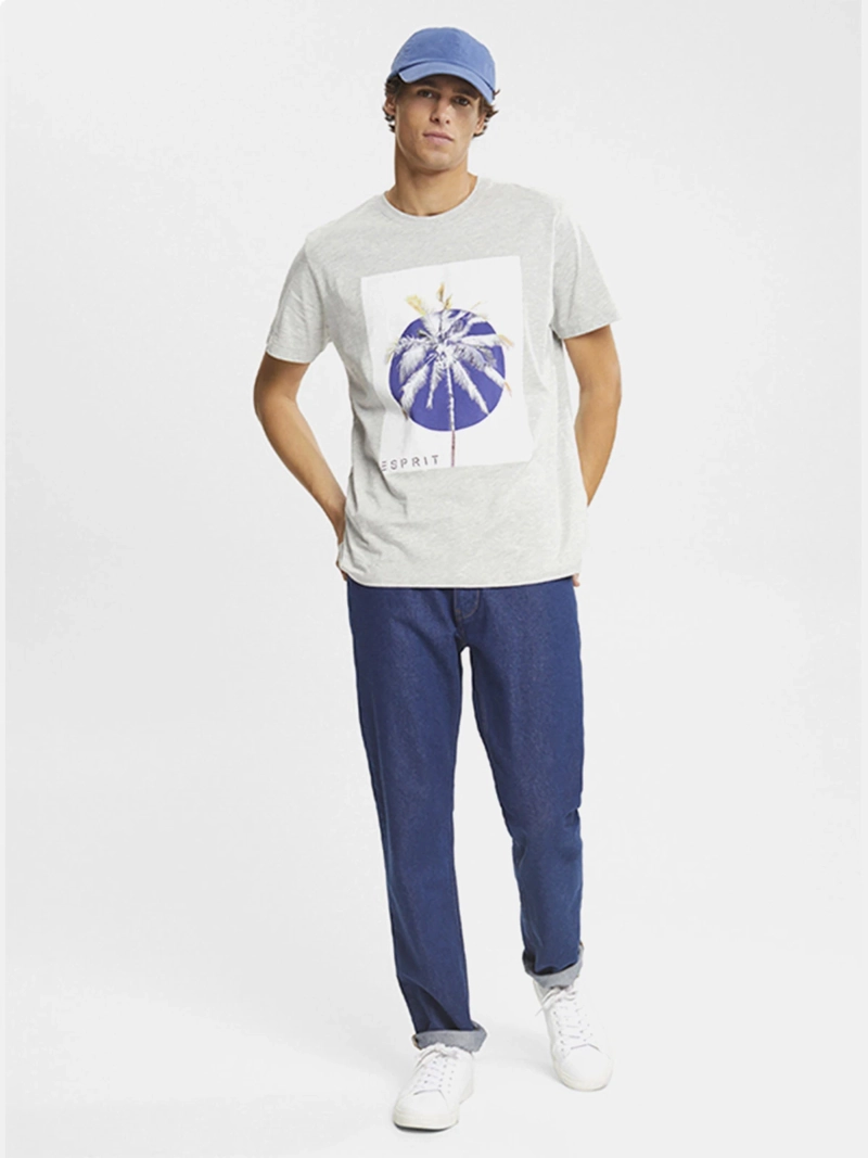 POLERA HOMBRE ESPRIT ALGODÓN MANGA CORTA - 4