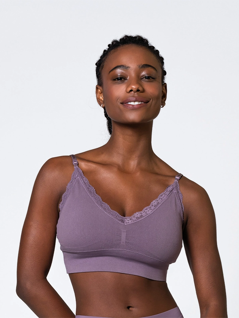 PETO MUJER INTIME RIB ENCAJE SEAMLESS - 1