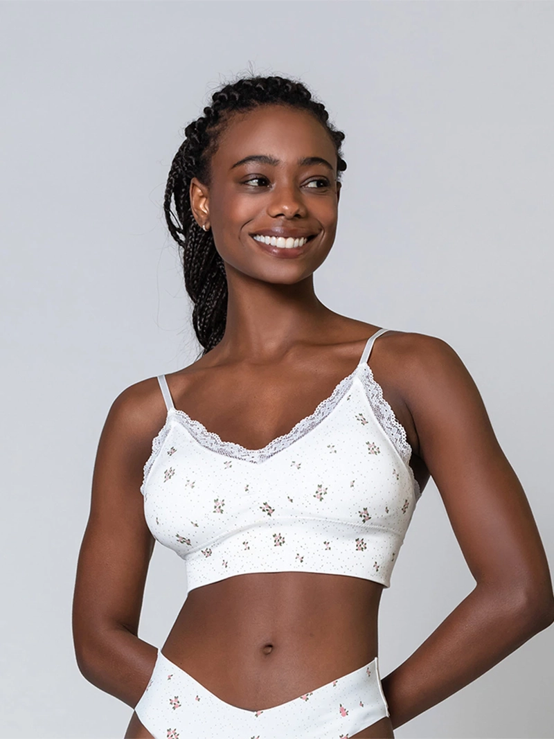 PETO MUJER INTIME RIB ENCAJE SEAMLESS - 1
