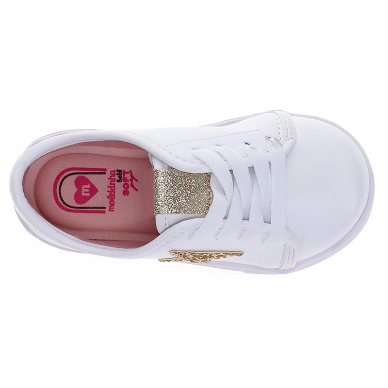 ZAPATILLAS NIÑA MOLEKINHA CASUALES BLANCA 2118.580.28710-17165 - 5