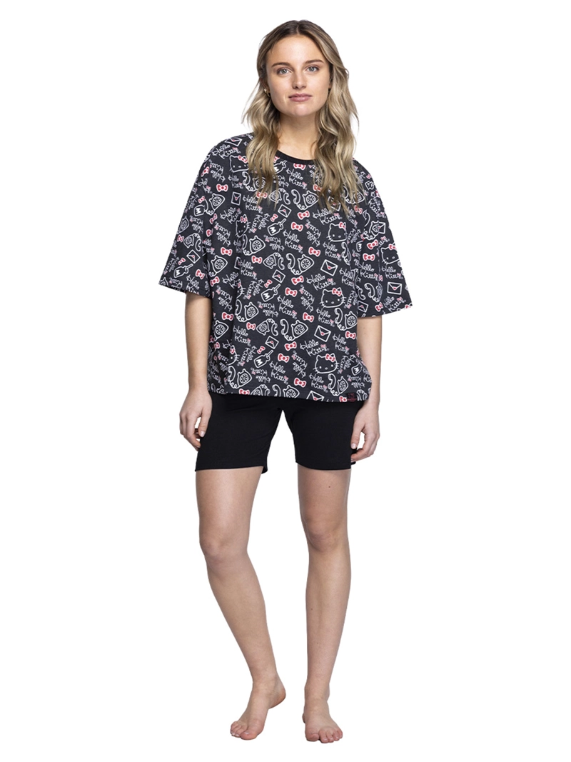 PIJAMA DOS PIEZAS MUJER TOP HELLO KITTY M263AVHKC3 - 1