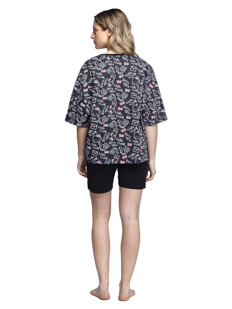 PIJAMA DOS PIEZAS MUJER TOP HELLO KITTY M263AVHKC3 - 2