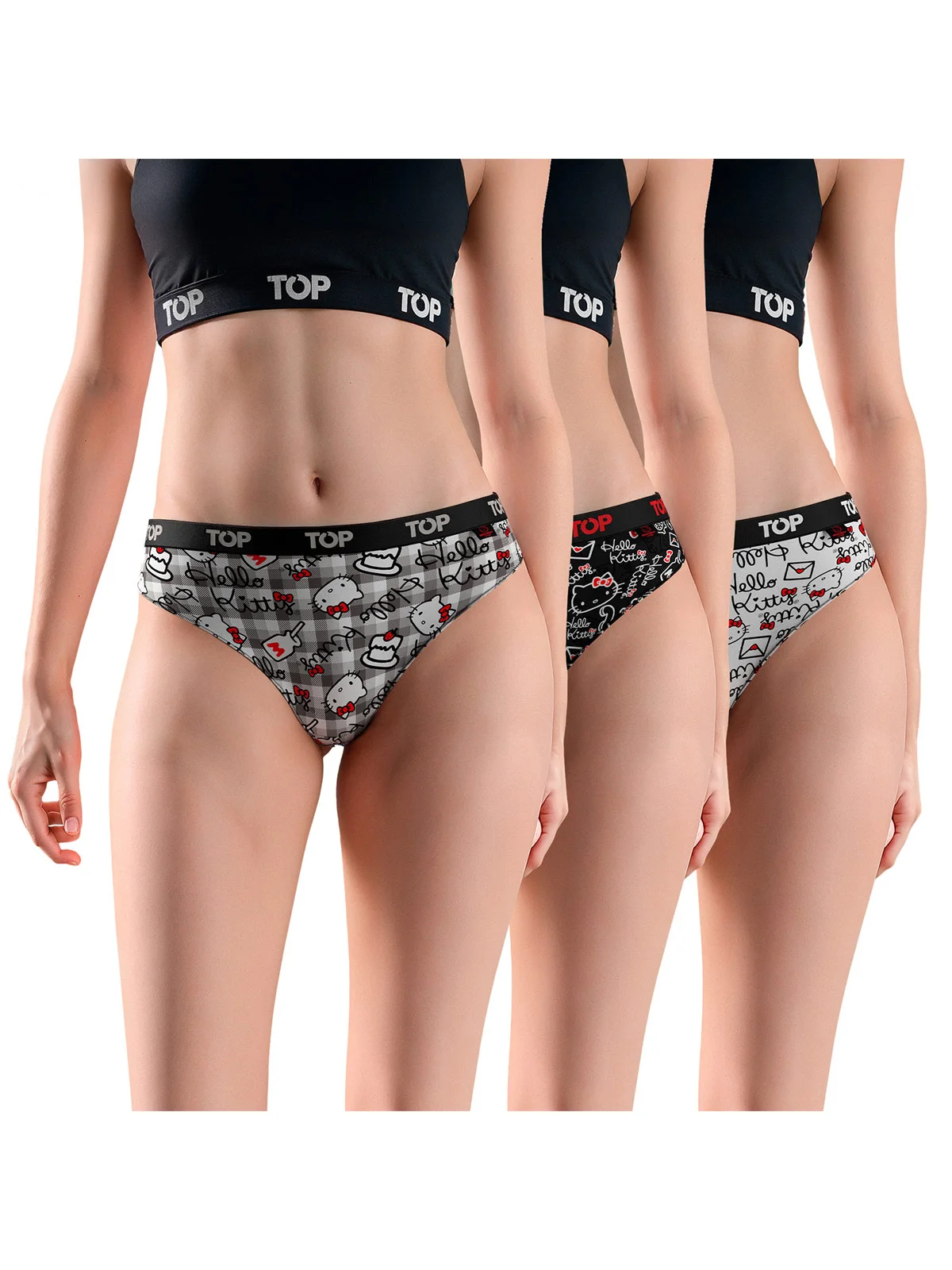 PACK 3 CALZONES MUJER TOP BIKINI - 1
