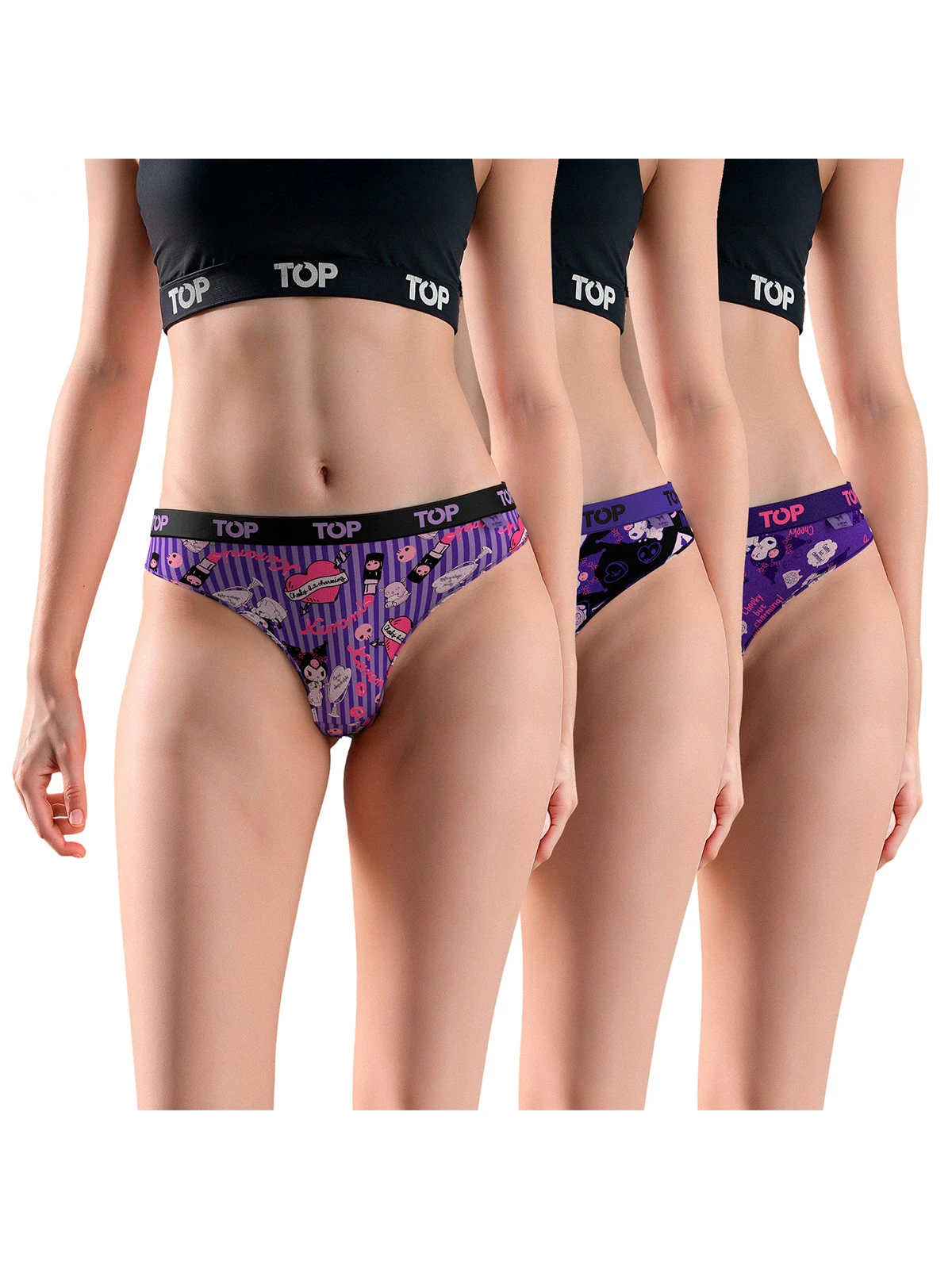 PACK 3 COLALESS MUJER TOP ALGODÓN - 1