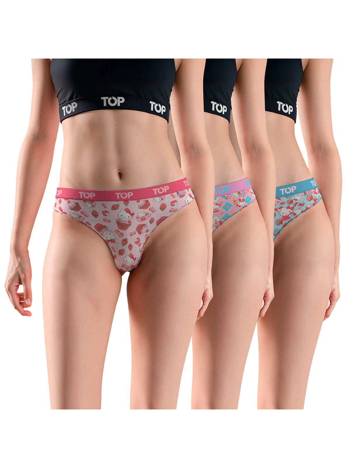 PACK 3 COLALESS MUJER TOP ALGODÓN - 1