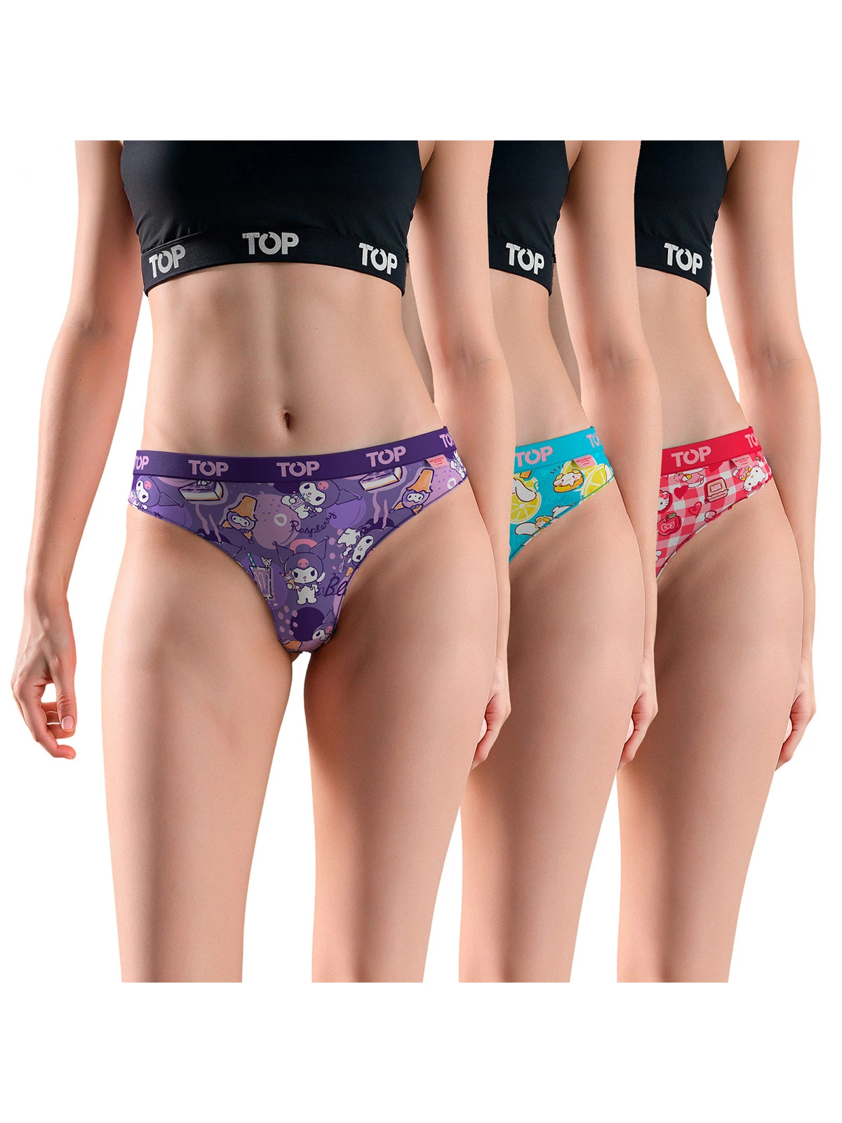 PACK 3 COLALESS MUJER TOP ALGODÓN - 1
