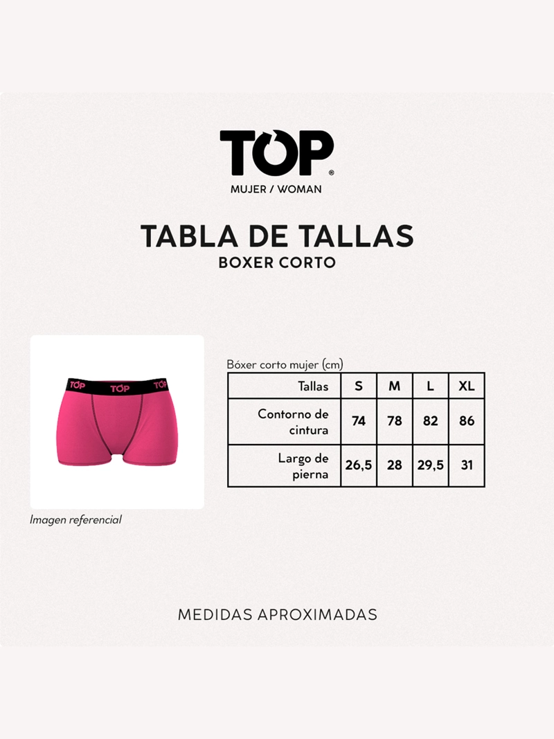 PACK 3 BOXER TOP ANIMAL PRINT - 6