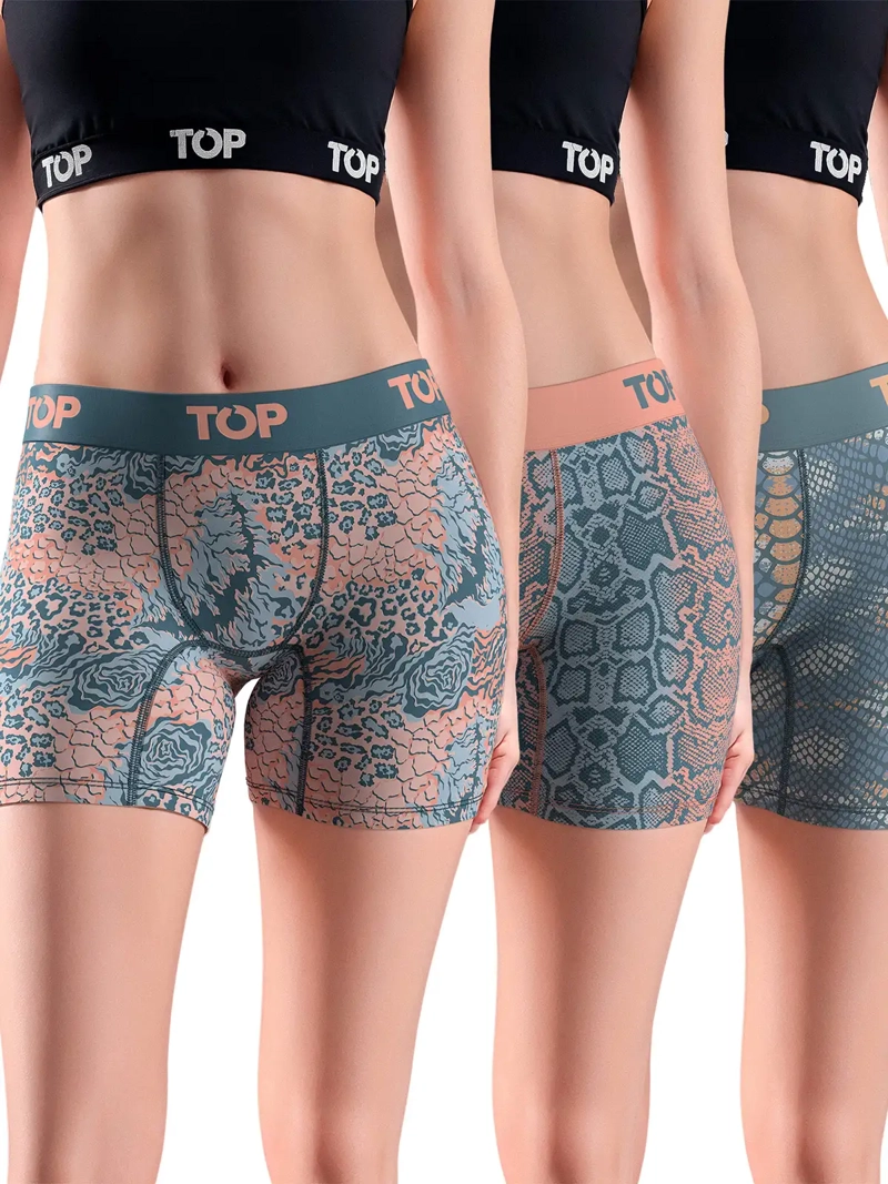 PACK 3 BOXER TOP ANIMAL PRINT - 1