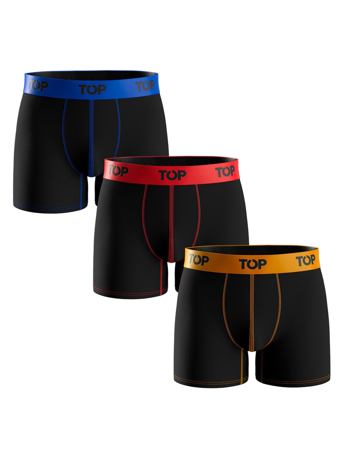 PACK X3 BÓXER HOMBRE TOP ALGODÓN  - 1