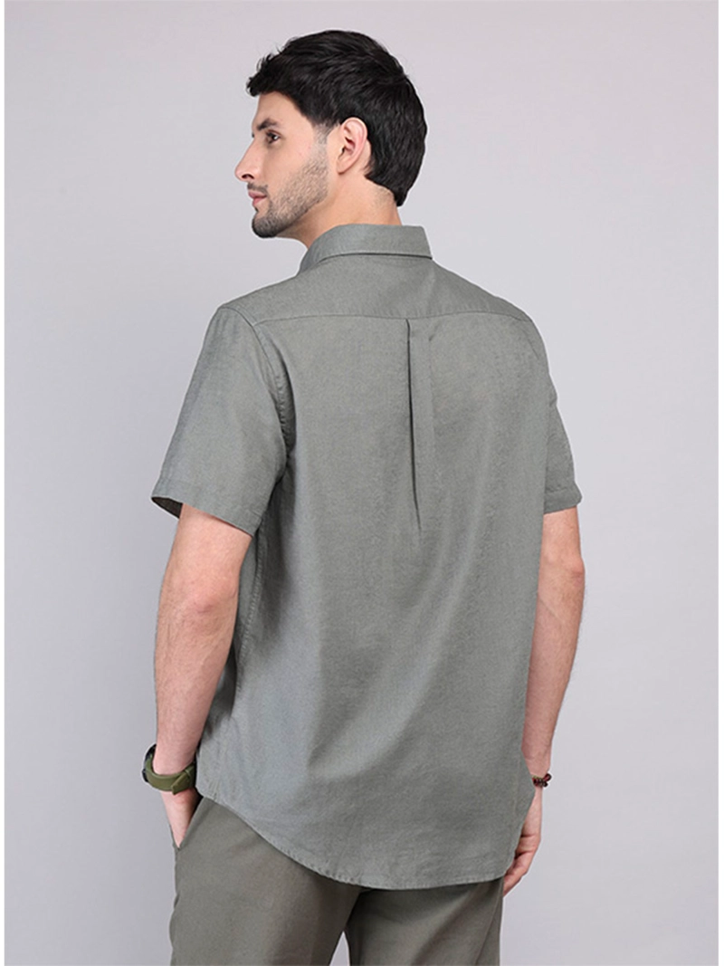 CAMISA MANGA CORTA HOMBRE ARROW LINO ALGODÓN CM3265R - 2