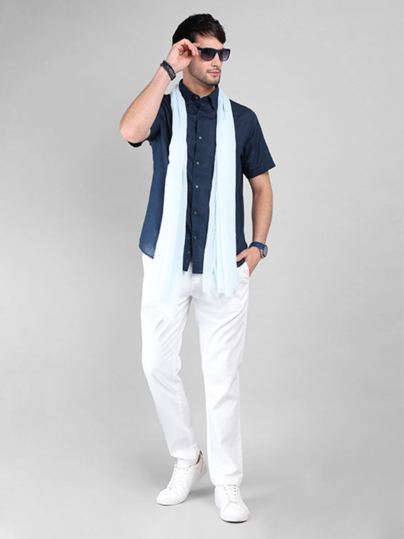 CAMISA MANGA CORTA HOMBRE ARROW LINO ALGODÓN CM3265R - 4