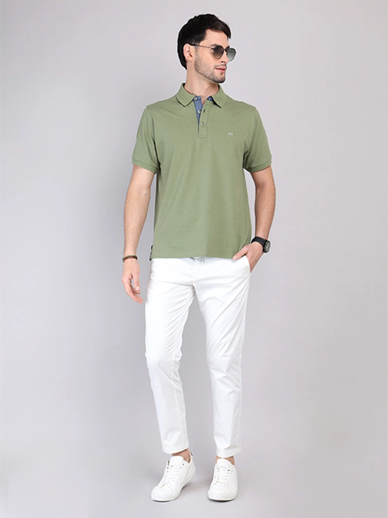 POLERA MANGA CORTA HOMBRE ARROW LISA PIQUE PO3267R - 4