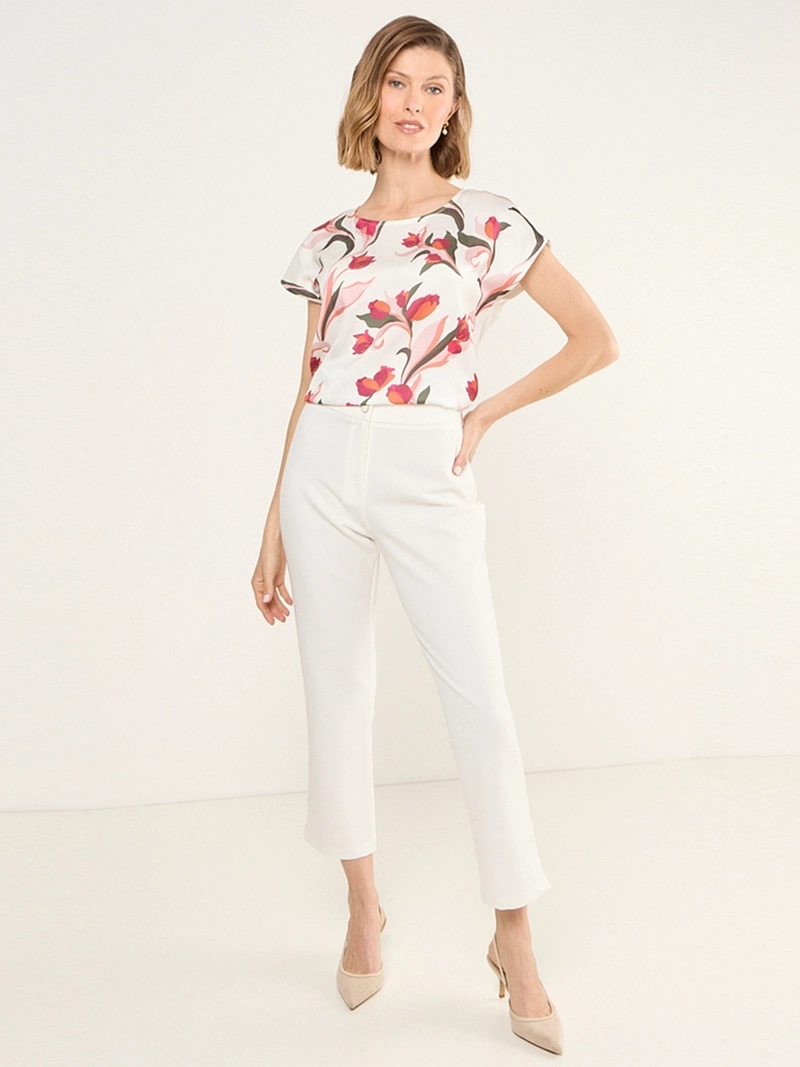PANTALÓN MUJER MA GRIFFE RECTO FORMAL - 1