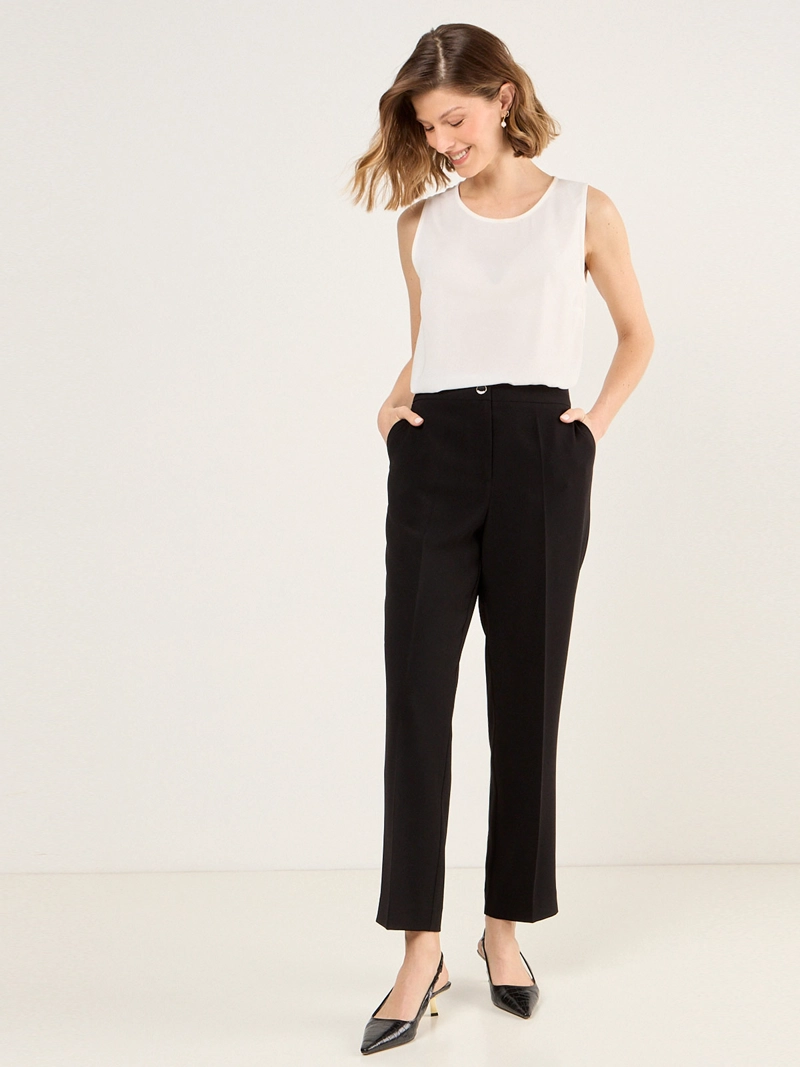 PANTALÓN MUJER MA GRIFFE RECTO FORMAL - 4