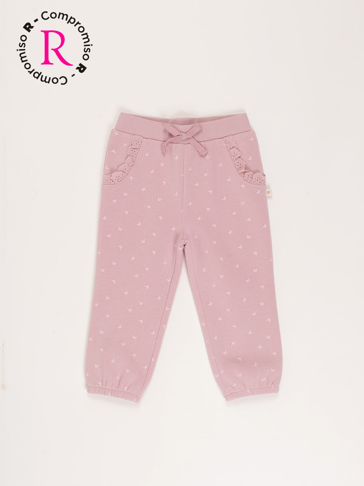 PANTALÓN BUZO NIÑA BABY HARVEST LARGO - 1
