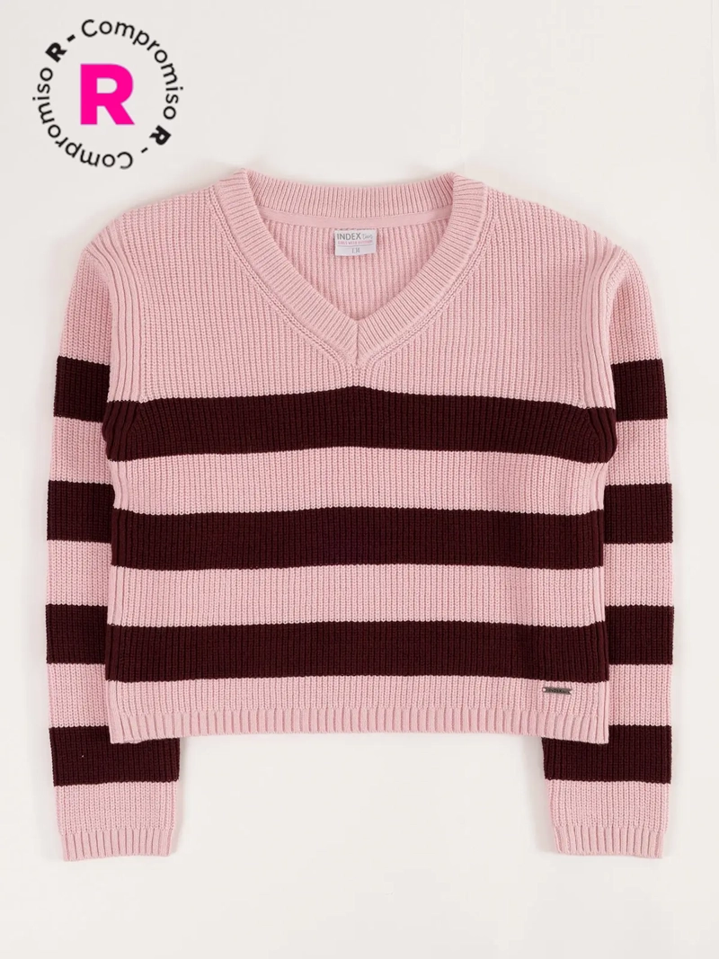 INDEX SWEATER NIÑA INDEX RAYAS