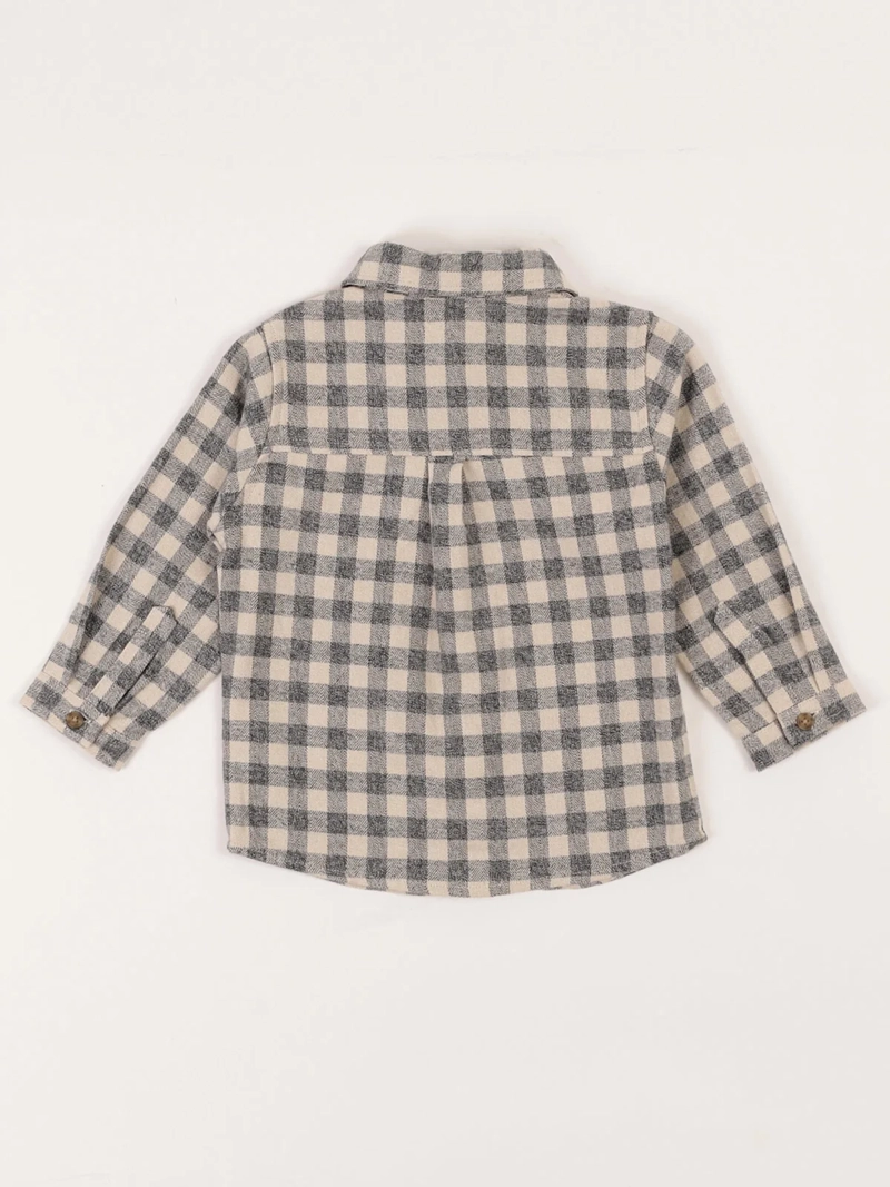 CAMISA MANGA LARGA NIÑO BABY HARVEST BOLSILLO - 2