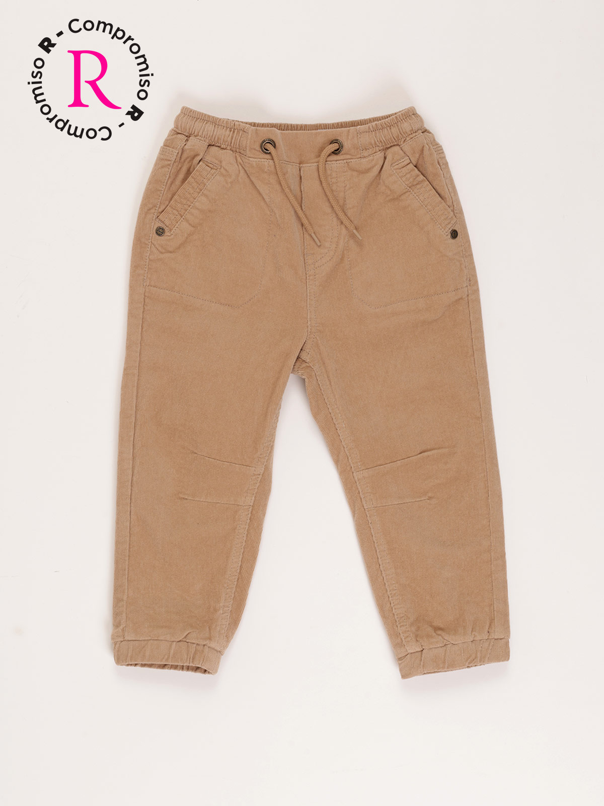 PANTALÓN NIÑO BABY HARVEST JOGGER ALGODÓN - 1