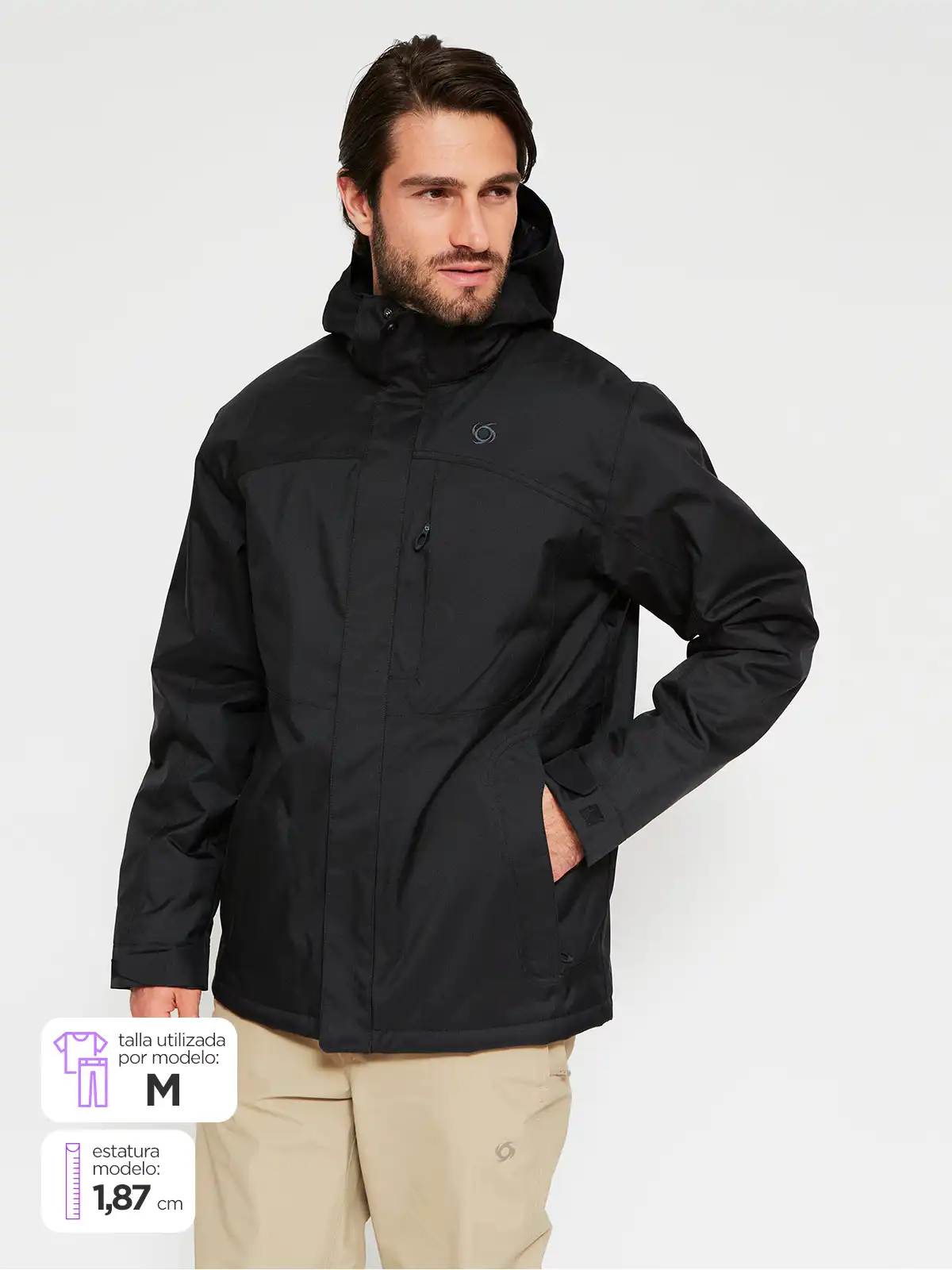 CHAQUETA HOMBRE DOITE IMPERMEABLE APEX - 1