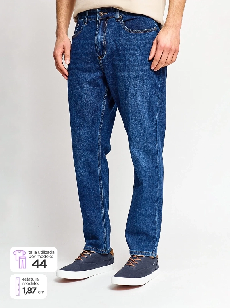JEANS HOMBRE MARQUIS ALGODÓN RECTO - 1