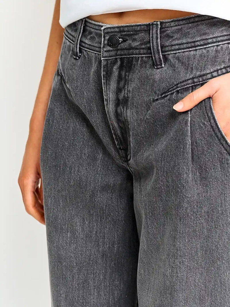 JEANS MUJER PEPE JEANS WIDELEG ALGODÓN  - 4