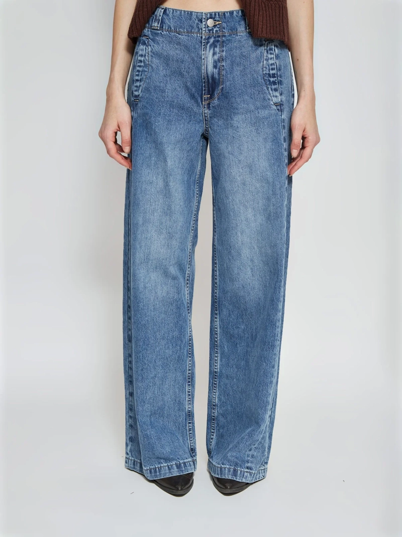 JEANS MUJER PEPE JEANS WIDELEG ALGODÓN  - 2
