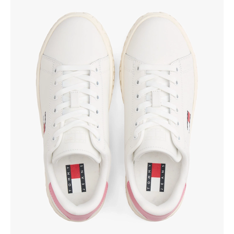 ZAPATILLAS MUJER TOMMY HILFIGER CASUALES BLANCO EN0EN027030LA  - 4